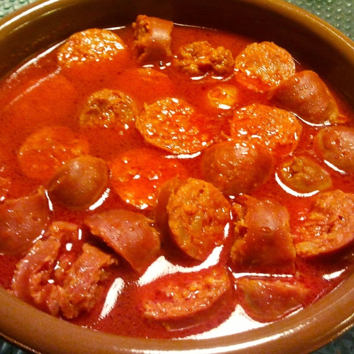 CHORIZO A LA SIDRA