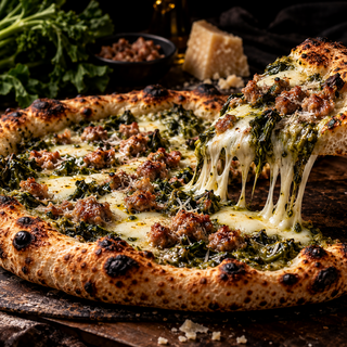 Pizza Friarielli & Salsiccia 450°