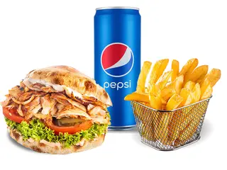 Shaorma Mare De Pui Chifla/Lipie Combo