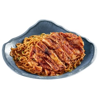 ИМПЕРАТОРСКИ НУДЛИ С ПЕЧЕНО ПИЛЕ