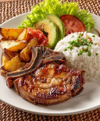 Churrasquito con chimichurri