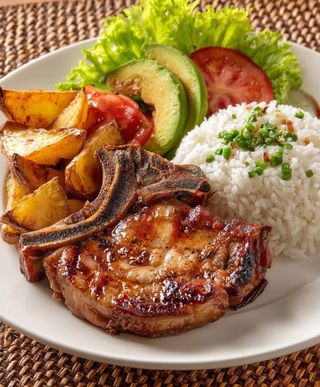 Churrasquito con chimichurri