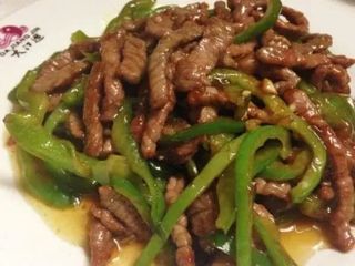 Ternera con Pimiento Verde