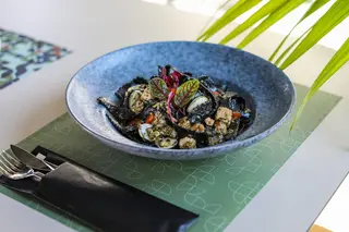 Pasta sa vongolama i lososom  350 gr