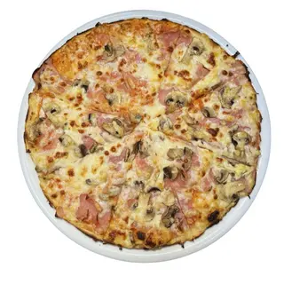 Pizza Funghi ( media) + Coca cola