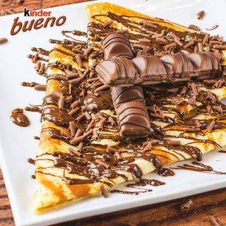 Crêpe Nutella Kinder Bueno 