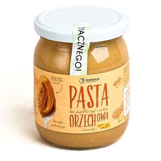 Pasta Orzechowa Crunchy Z Kawałkami Orzechów 500g