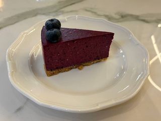 Чорничний чізкейк