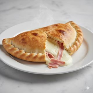 Calzone De Mozzarella Y Jamón