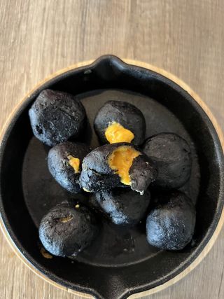 Polpetta di cheddar chily