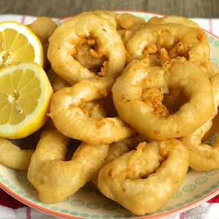 Calamares a la romana (racion)