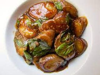 Braised Eggplant With Garlic