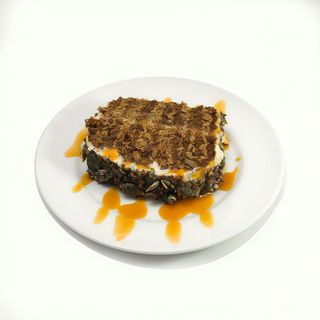 Pastel de zanahoria y tofu