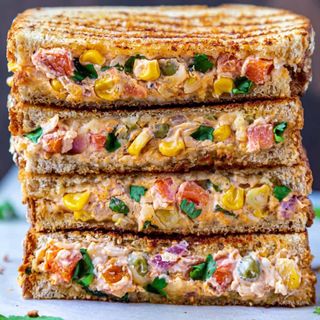 Creamy Vegetable Sandwich