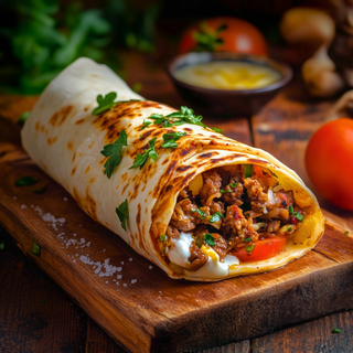 SHAORMA JUNIOR DE VITĂ  280g (cartofi proaspeti sau congelati)