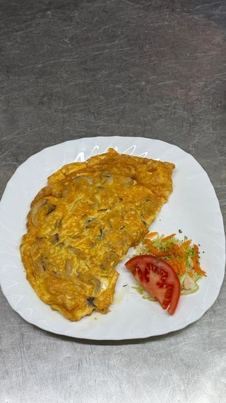 Omlet - goveđi pršut