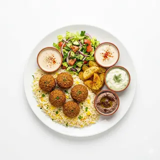 Plato De Falafel