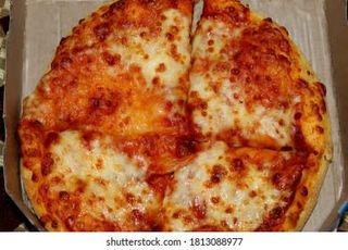 Pizza York Y Huevo (Mediana Redonda De 30 Cm.)