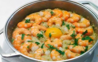 Açorda gambas (2 Pessoas)