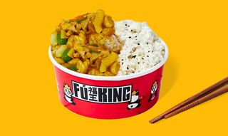 Crea tu Bol Pollo al Curry 制作咖喱鸡碗