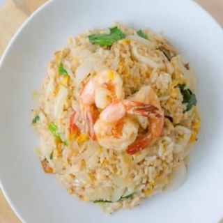 Arroz Frito Con Gambas