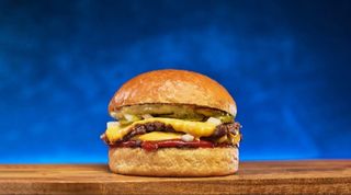 Double classic smash burger