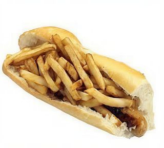 Panino kebab con patate e provola