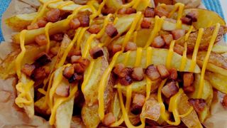 Batatas C/ Cheddar e Bacon