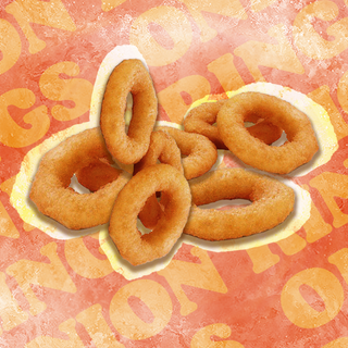 Aros de cebolla (8 uds)