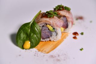 424. Ura ebi roll 8 pezzi