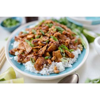 Dry Chilli Pork with Cashewnuts
