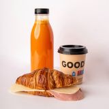 Menú Croissant Jamón y Queso