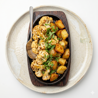 Coliflor Con Patatas