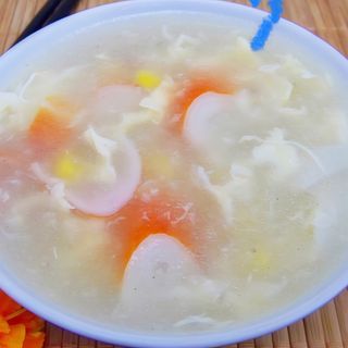 Sopa Maíz con cangrejo
