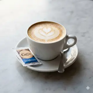 Cappuccino decaffeinato