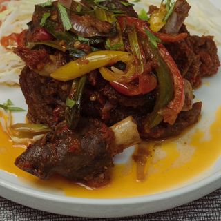 Peppered Goatmeat