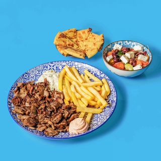 Piatto gyros di agnello