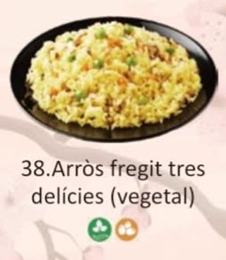 38. Arròs Fregit Tres Delícies Vegetal