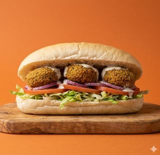 Panino falafel