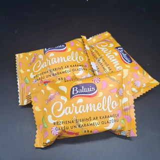 Requesón Glaseado Sabor Caramelo 38g