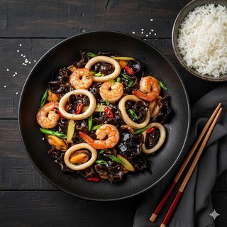 Rozmaitości morza z grzybami mun 500g