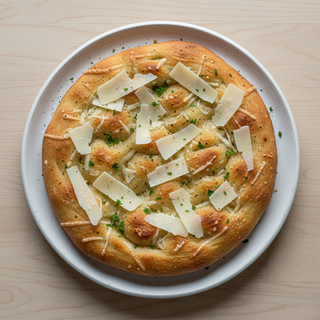 FOCACCIA CU PARMEZAN