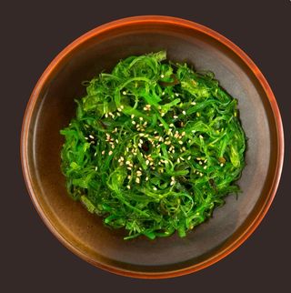 Algas Wakame Con Sésamo