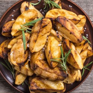 Картошка на мангале