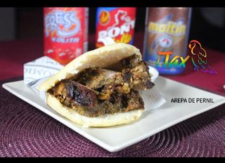 Arepa De Pernil