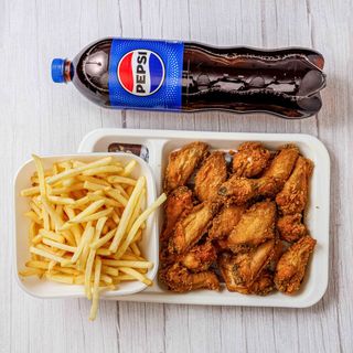 Menù hot wings bucket