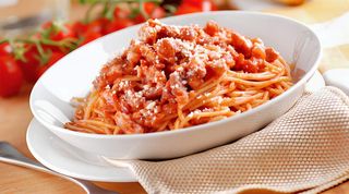 Bucatini all'amatriciana