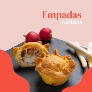 2 Empadas de Galinha Artesanais