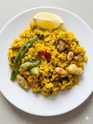 Paella De Verduras Del Día