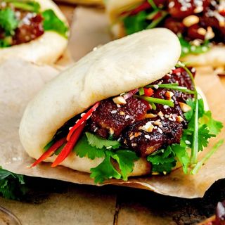 Gua bao tartare di tonno